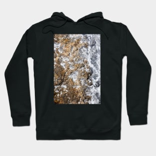 Crackling Rock Surface Shifting Shape Hoodie